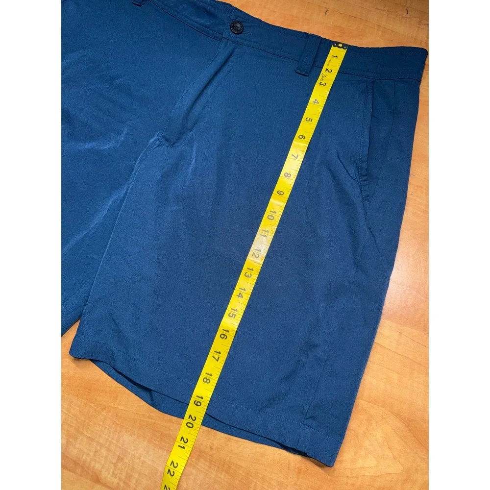Magellan Outdoors Fish Gear‎ Mens Blue Water Repellent Fishing Shorts Size 38